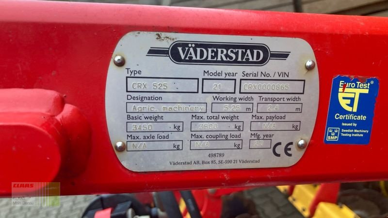 Scheibenegge tip Väderstad CARRIER X 525, Gebrauchtmaschine in Wülfershausen a.d.Saale (Poză 6)